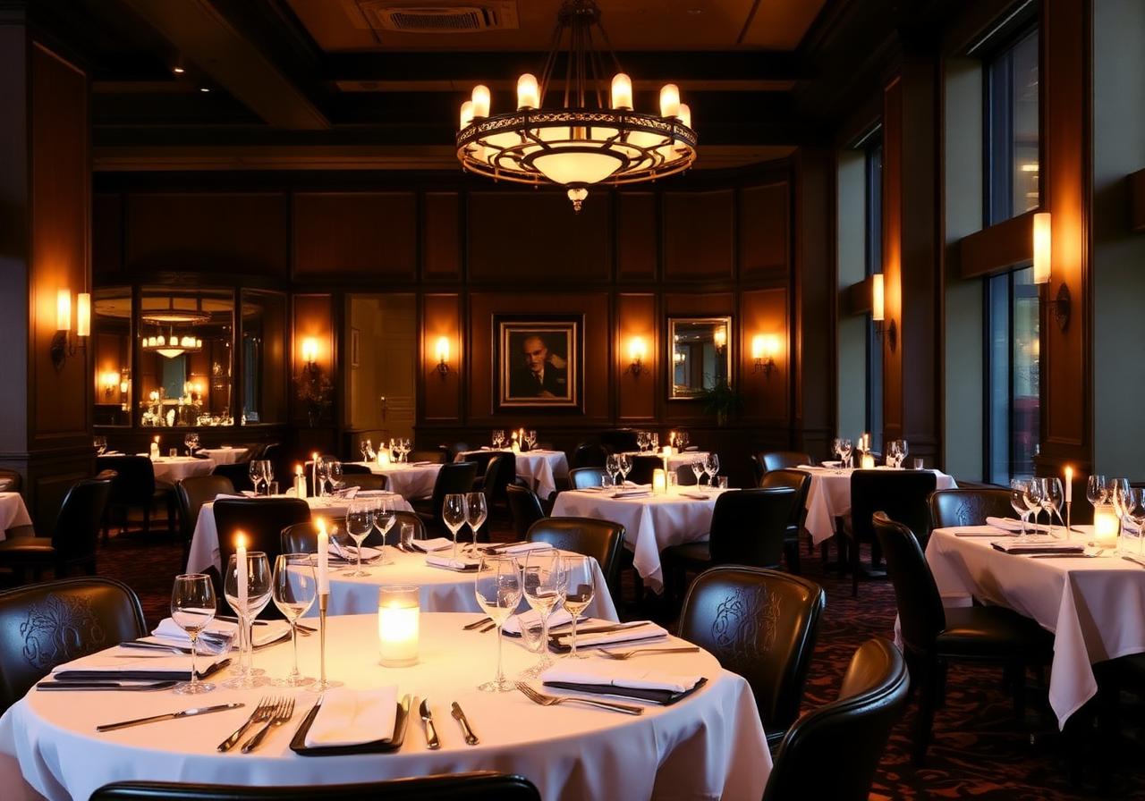 Elegant Atlanta dining room